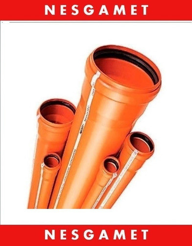 Caño 40 X 3 Mt Awaduct Desague Cloacal 0