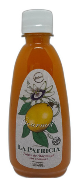 3 X 400g Salsa Pulpa Maracuya Sin Semilla Directo De Fabrica 0