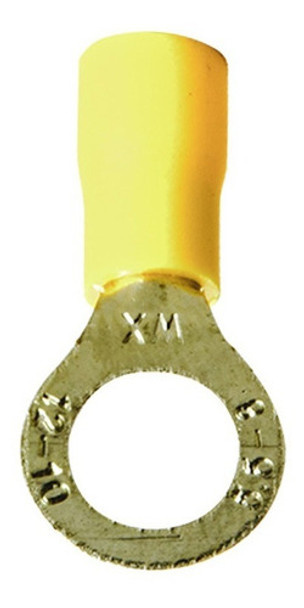 Terminales Preaislados Amarillo 4-6mm Placa Redonda C5 X50 0