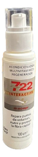 Acondicionador Sin Enjuague 722 Reparador Puntas X 100ml 0