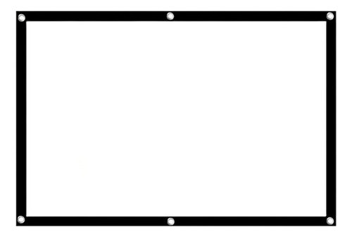Pantalla Para Proyector 80 Pulgadas 16:9 Lona Front Mate 0