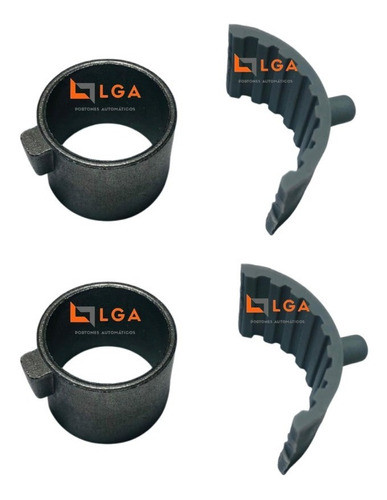 Repuesto Kit Protector Eje Goma + Buje Metal Seg Solo Ch Abs 0