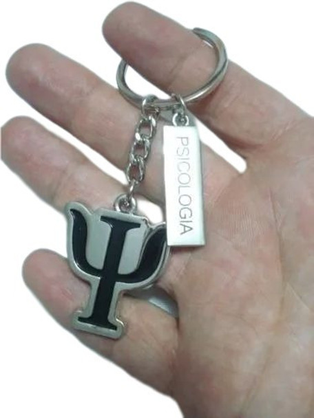 Chaveiro Psicologia Profissão Placa De Metal 0 Chaveiro Psicologia Profissão Placa De Metal 0
