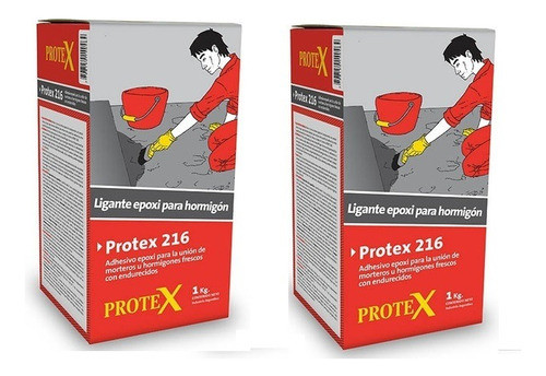 Protex 216 X 1kg Combo X 2 Unidades Ligante Epoxi 0