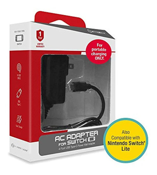 Adaptador De Ca Hyperkin Para Nintendo Switch 0