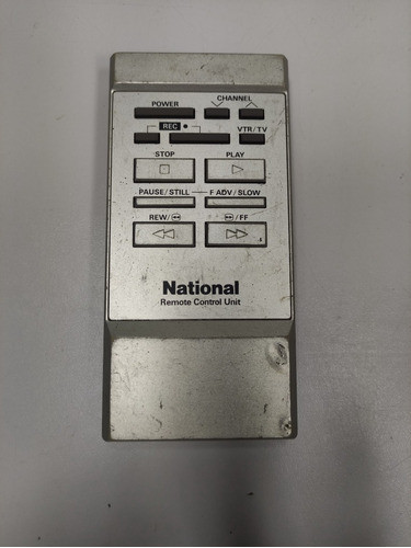 Controle Remoto Video Cassete National Vsq0460- Vhs Retro 0