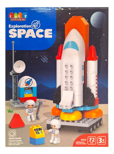 Juego Para Armar Cohete Espacial 0