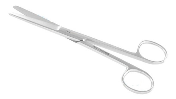 Tesoura Cirúrgica 15cm Reta Romba Romba Abc 0