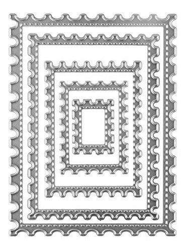 Plantilla De Corte P/troqueladora -estampilla X5u-au291s4p1q 0