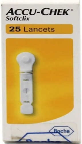 Kit C/ 03 Caixas - Lancetas Accu-chek Softclix C/25 0