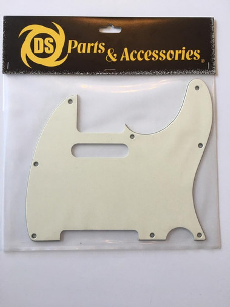 Pickguard Telecaster Ds Pickups Vintage Cream Ds A 61 0