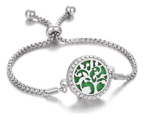 Pulsera Brazalete Aromaterapia Difusor De Aceite Esencial 0