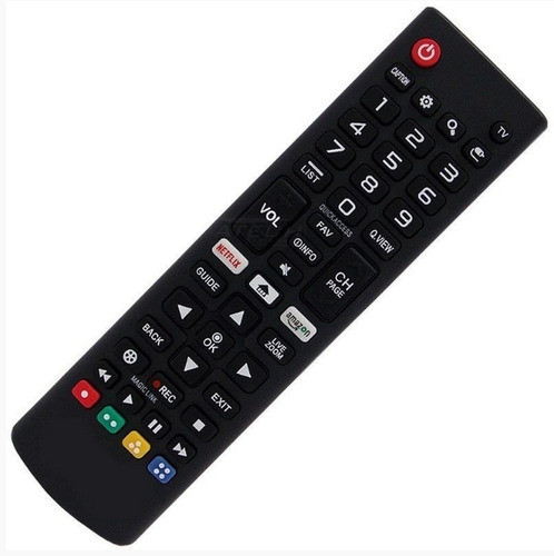 Controle Para Tvs Smart 4k Netflix Amazon Lj5550 Un7100 Uj 0
