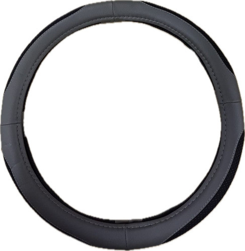 Cubre Volante Cuero Gris 0