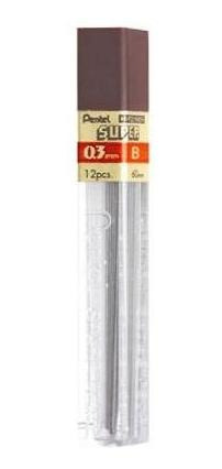 Grafite 0.3mm Pentel B 0