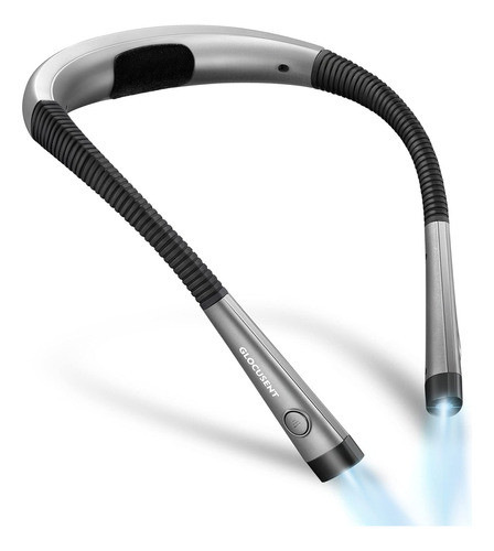 Glocusent  Luz De Lectura Para El Cuello 3 Colores 6 Niveles 0