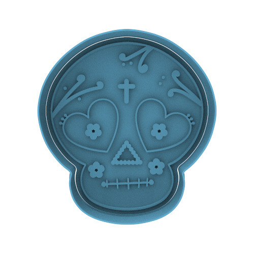 Calavera Mexicana Cortante Para Galletas 0
