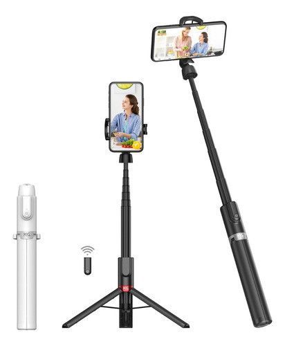 Trípode Kraftgeek Para Celular Y Selfie Stick 403 Fold Black 0