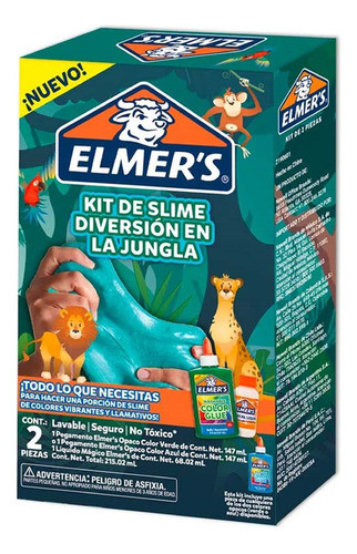 Slime Kit Elmers Diversion En La Jungla 0