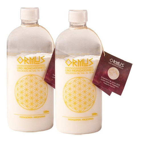 Combo 2 Ormus Oro Monoatomico 500ml 0