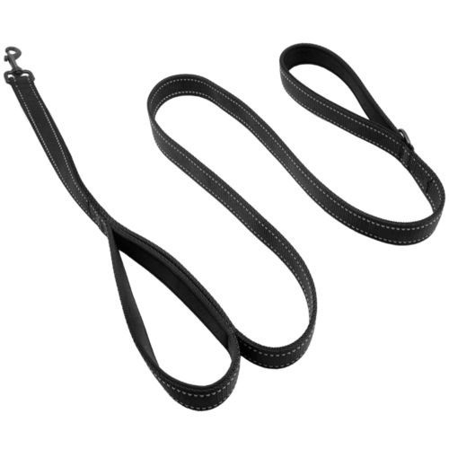 Perro Reflexivo Poca Correa Lidera Con 2 Asa Acolchada Para 0