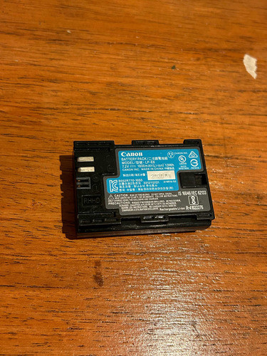 Bateria Canon Lp E6 Original 0