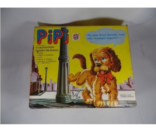 Brinquedo Pipi - Cachorrinho Levado - Estrela - Liga 0