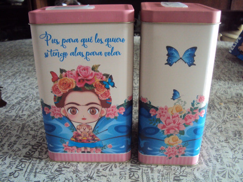 Lata  Mini Frida Yerbera  Pico Vertedor 0