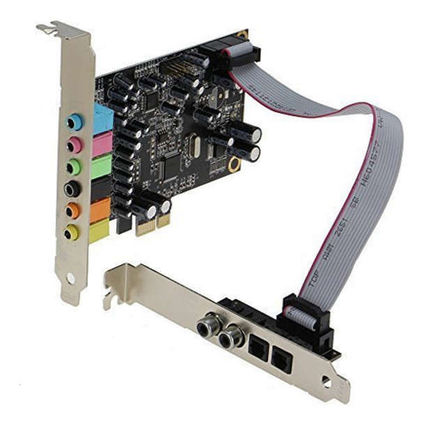 Sedna - Se-pcie-sc-10 Tarjeta De Sonido Pcie De 7.1 Canales 0
