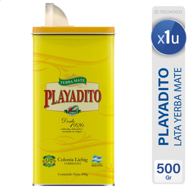 Lata Playadito Yerba Mate De Ojalata Con Pico - Mejor Precio 0 Lata Playadito Yerba Mate De Ojalata Con Pico - Mejor Precio 0