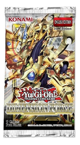 Booster Yu-gi-oh! Dimension Force [inglés] 0