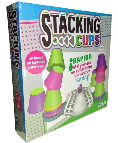 Stacking Cups Juego Con Vasos De Ditoys - Sharif Express 0