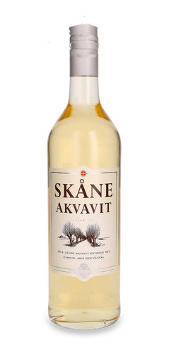 Kit Com 2 Aquavit Skåne Akvavit Original Sueca 1 Litro Única 0