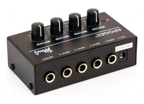 Mini Mixer 4in 1out Apogee Mm-4 0 Mini Mixer 4in 1out Apogee Mm-4 0
