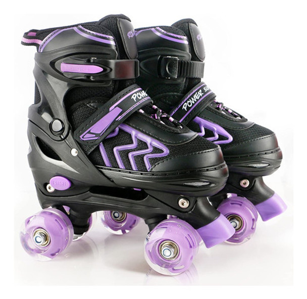 Patins Infantis Para Meninas De 6 A 12 Anos - Crianças Ajust 0