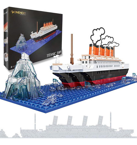 Onenext Rms Titanic Model Large Building Block Set 548pcs 10 0