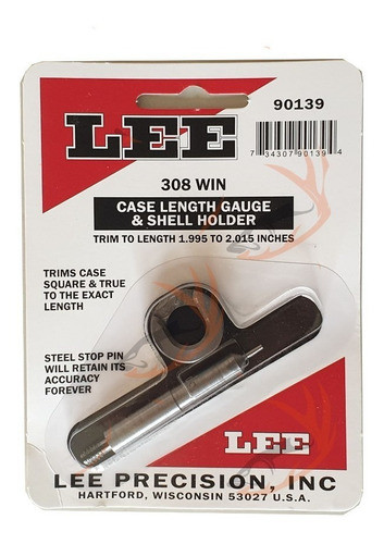 Lee Precision Gauge/holder 308 Win Modelo 90139 0
