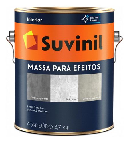 Masilla Textura Suvinil Efecto Marmol 3.7 Kgs - Interior 0
