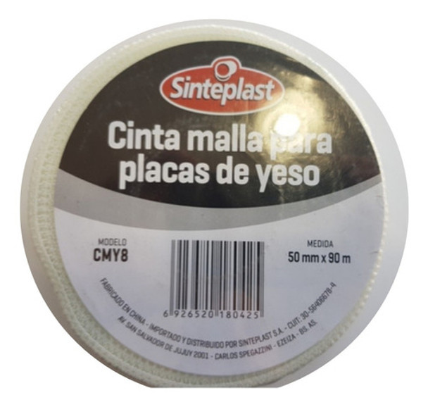 Cinta Fibra De Vidrio Placa Yeso Sinteplast 50mm 0