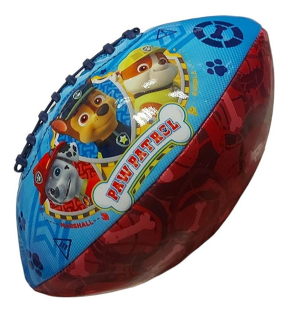 Pelota Futbol Americano Rugby  N°3 Paw Patrol Oficial 0