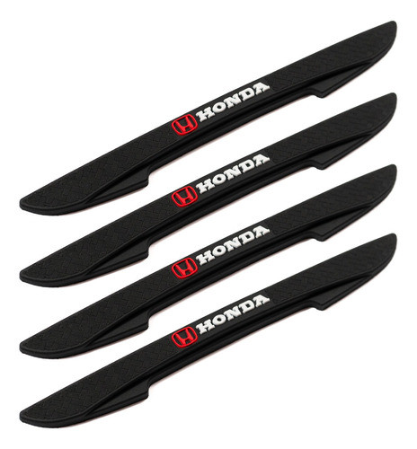 Protector De Puerta Goma Universal Honda 4 Piezas Promoción 0