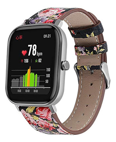 Correa De Reloj Compatible Con Las Bandas Popglory P22 Para 0