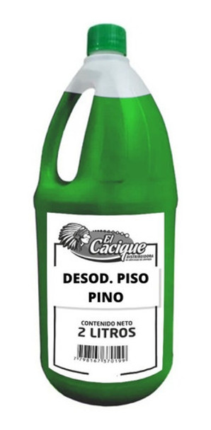 Desodorante Piso El Cacique Pino 2lts 0 Desodorante Piso El Cacique Pino 2lts 0