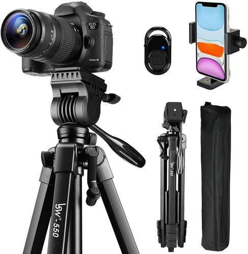 Kit Tripode De Camara / Celular Lusweimi + Control Remoto 0