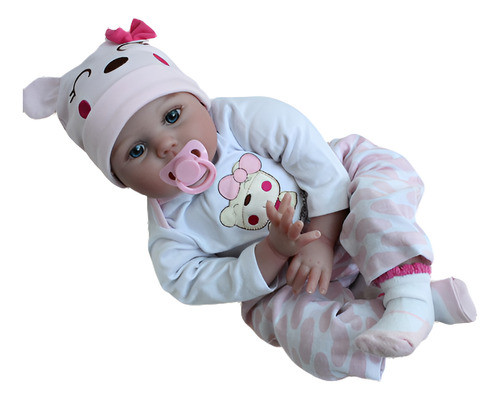 22  Realista Silicona Recién Vinilo Regalo Reborn Baby Muñec 0