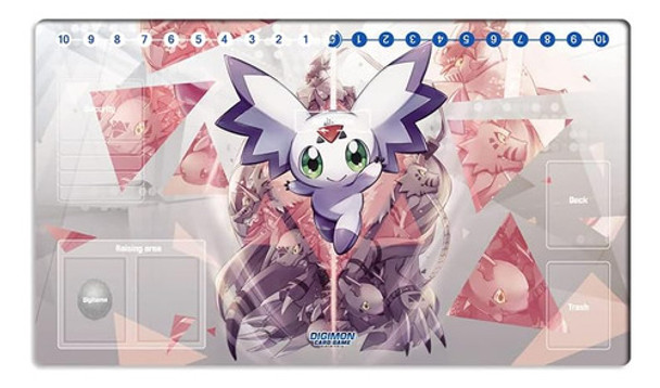 Alfombrilla De Juego Digimon Dtcg 61 Cm X 35 Cm Incluye Bols 0