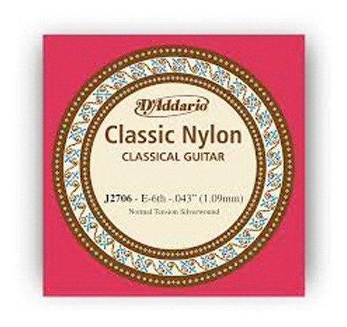 Cuerda Clasica Daddario J2706 0
