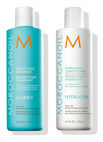Kit Shampoo Purificante Y Acond. Hidratente Moroccanoil 0