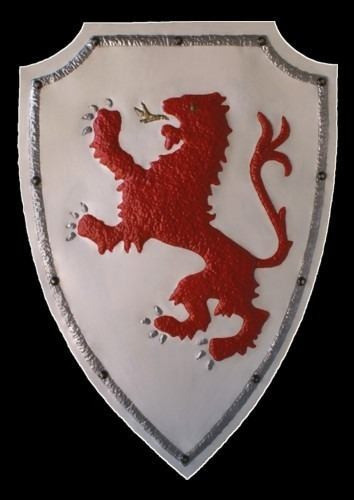 Escudo Medieval Em Aço 75x50cm 0