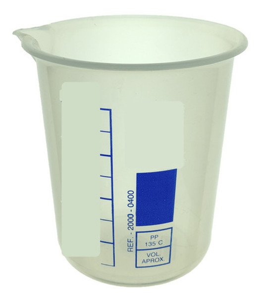 Becker Plastico Pp Autoclavavel 250ml Escala 25/25 0 Becker Plastico Pp Autoclavavel 250ml Escala 25/25 0